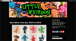 Desktop Screenshot of littleweirdos.net